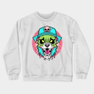 Tropical Dog Crewneck Sweatshirt